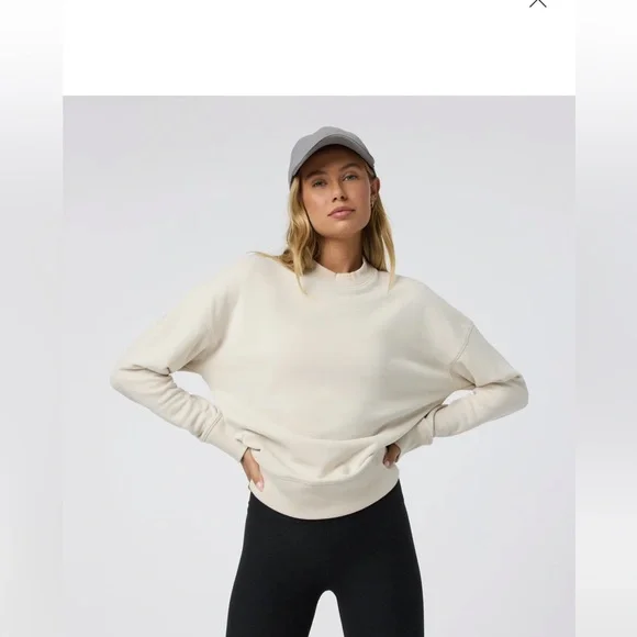 VUORI Sedona Weekender Crew in Bone color - BRAND NEW - Picture 7 of 7